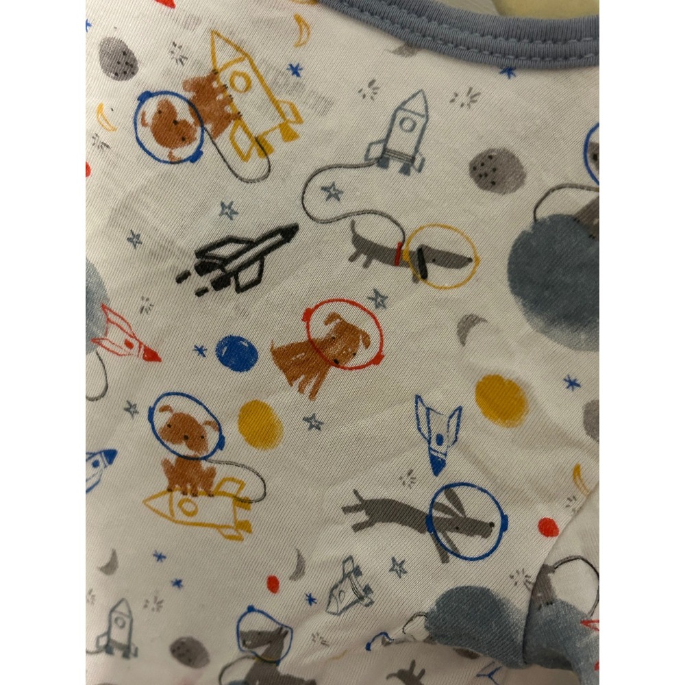 Magnetic Me Space Dogs Rocket Ship Gown NB-3 Months - Picture 2 of 4